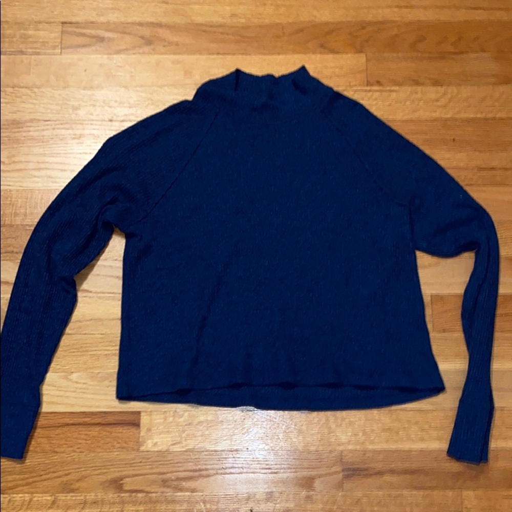 Navy Blue Turtleneck